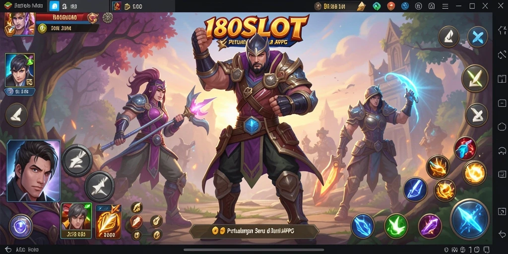 Gameplay mendebarkan di dunia <strong>180SLOT</strong>, penuh aksi dan petualangan.