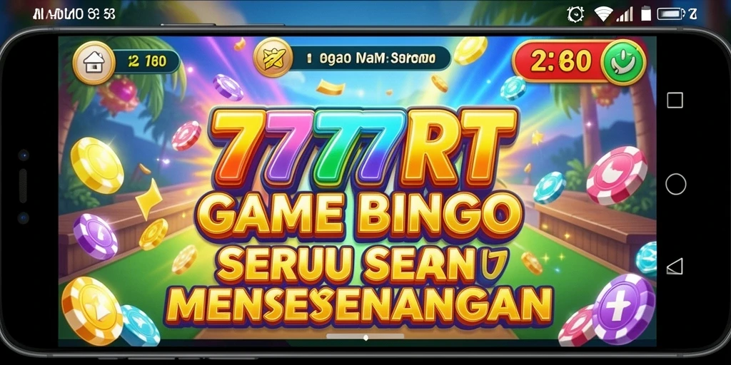 Tampilan seru permainan Bingo di 777RT.