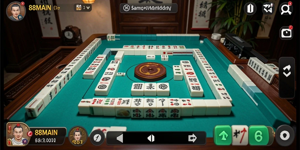 Gameplay Mahjong yang seru dan menantang di 88MAIN.