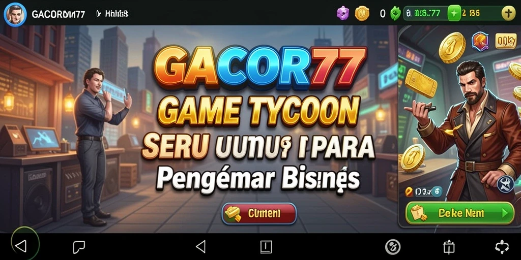Tampilan gameplay GACOR77 yang menarik dan interaktif.