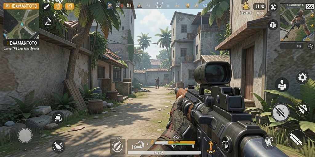 Tampilan gameplay seru dan mendebarkan dari IDAMANTOTO.