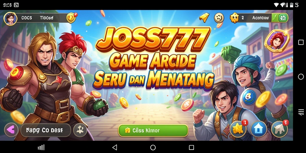 Tampilan gameplay seru di JOSS777 dengan aksi cepat dan grafis memukau.