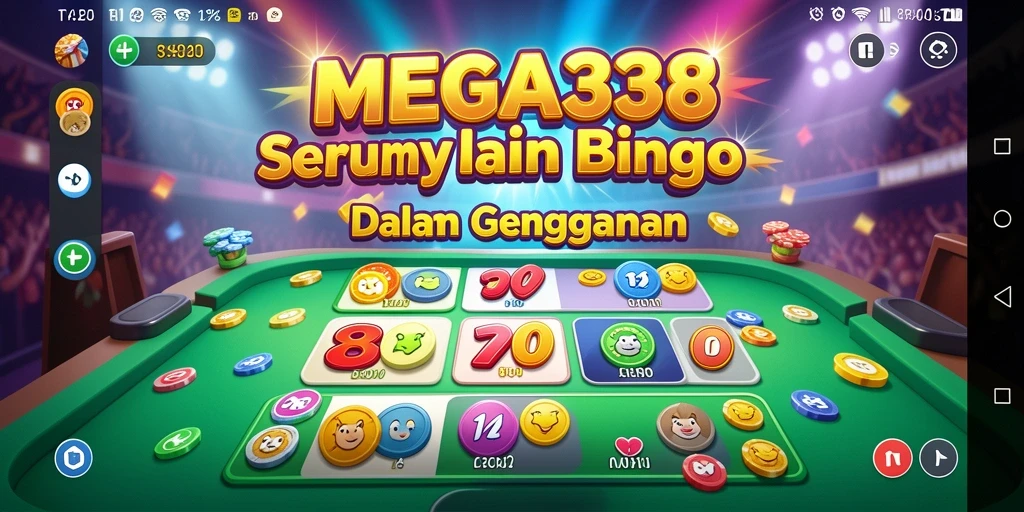 Tampilan gameplay Bingo di MEGA338 yang seru dan interaktif.