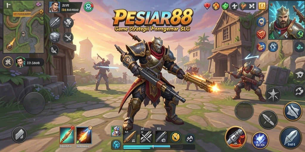 Gameplay menarik dengan pertarungan strategi di PESIAR88.