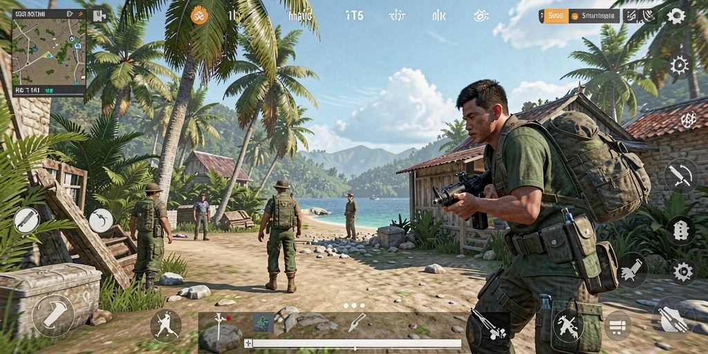 Gambaran gameplay yang menarik dari T6 dalam simulasi kehidupan.
