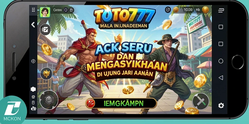Tampilan seru gameplay TOTO777 dengan aksi yang menegangkan.
