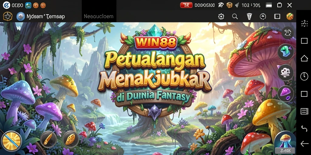 Screenshot dari gameplay WIN88 yang menampilkan eksplorasi petualangan.